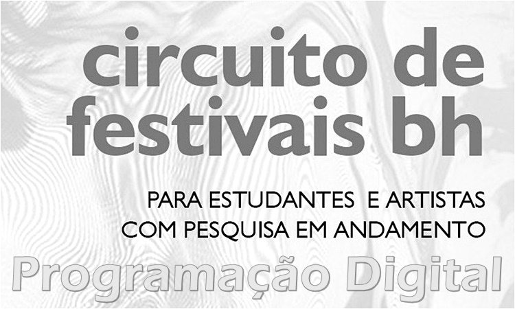 Circuito de Festivais BH - Programação Digital by Sortimentos.com