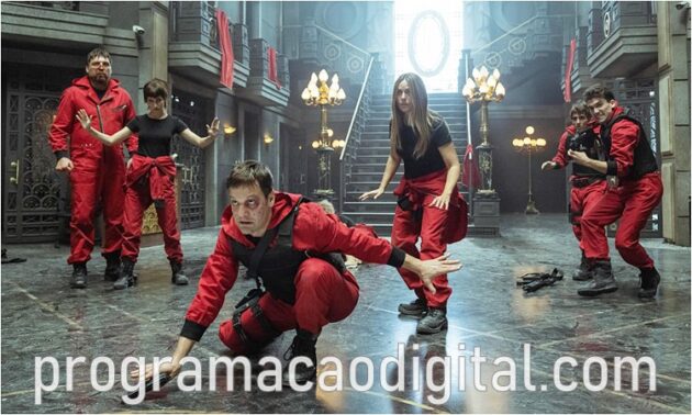 La Casa de Papel -Temporada Final na NetFlix - programacaodigital.com