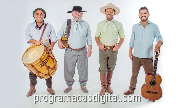 Os Fagundes grupo de música gaúcha - programacaodigital.com