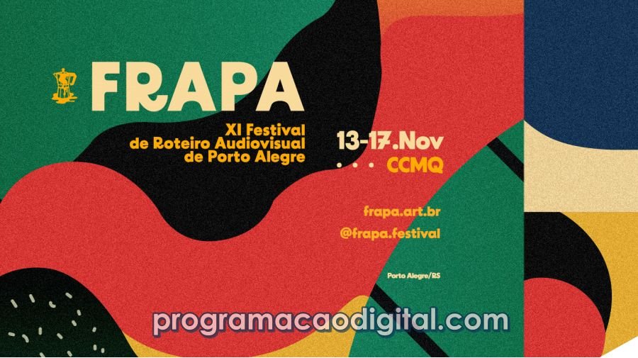 FRAPA 2023 : abertas as inscrições para o Festival de Roteiro Audiovisual de Porto Alegre - Programação Digital