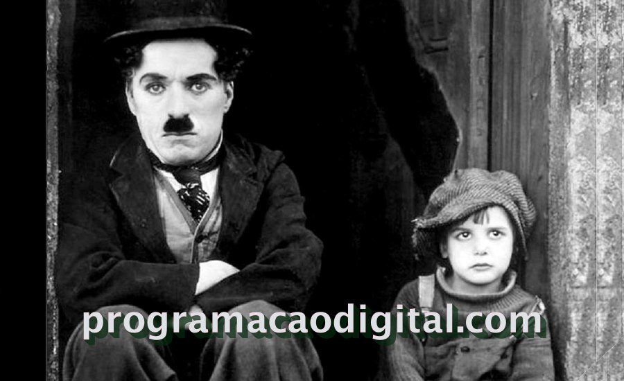 Filme O Garoto dirigido por Charles Chaplin - programacaodigital.com