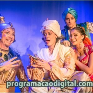 Musical Infantil Aladdin Cia Ronald Radde Teatro Programacao Digital