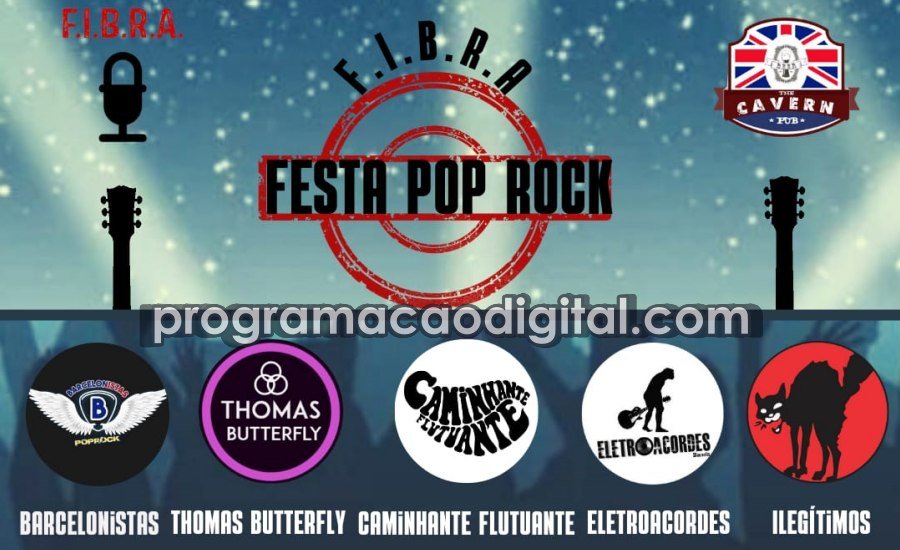 Festival Independente de Bandas de Rock Autoral - Programação Digital