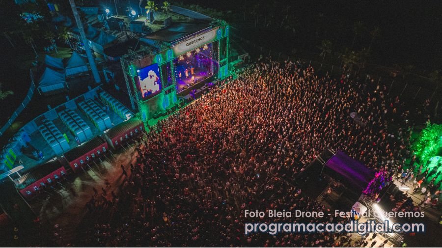 Queremos ! Festival 2023 na Marina da Glória no Rio de Janeiro - Foto Bleia Drone