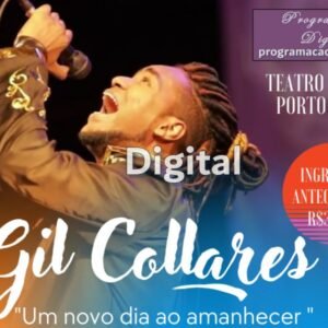 Show do cantor Gil Collares - Programação Digital - programacaodigital.com