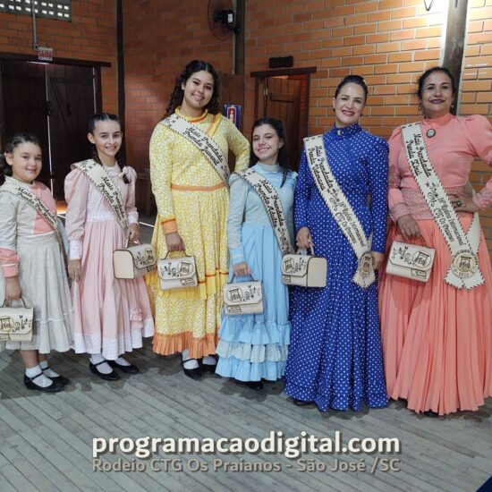 Programação Digital no Rodeio do CTG Os Praianos 2023 em São José / SC - programacaodigital.com