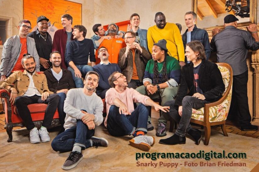 Snarky Puppy - Foto Brian Friedman - programacaodigital.com
