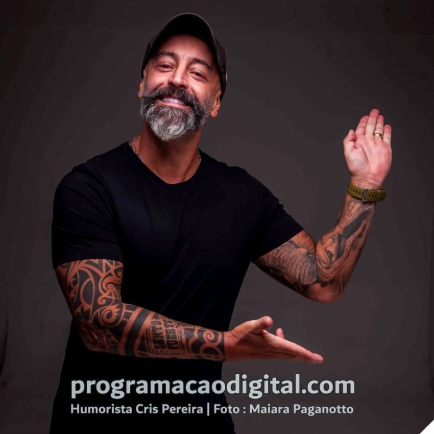 Cris Pereira apresenta show de humor “De Borracha à Bombacha” em Curitiba