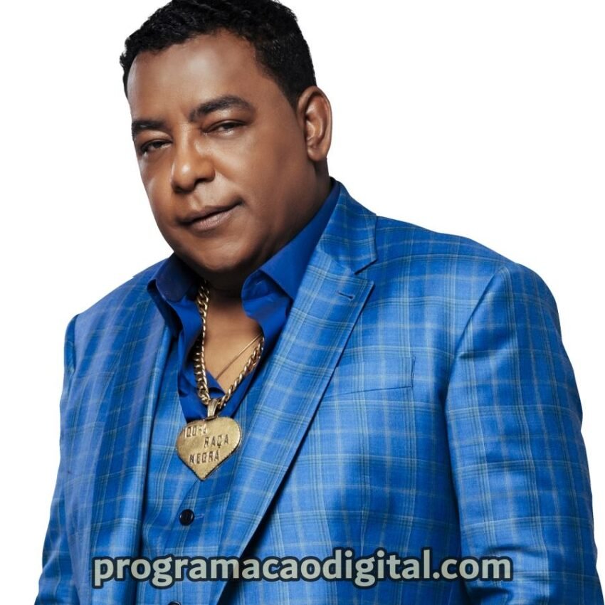 Luiz Carlos vocalista do Raça Negra - programacaodigital.com