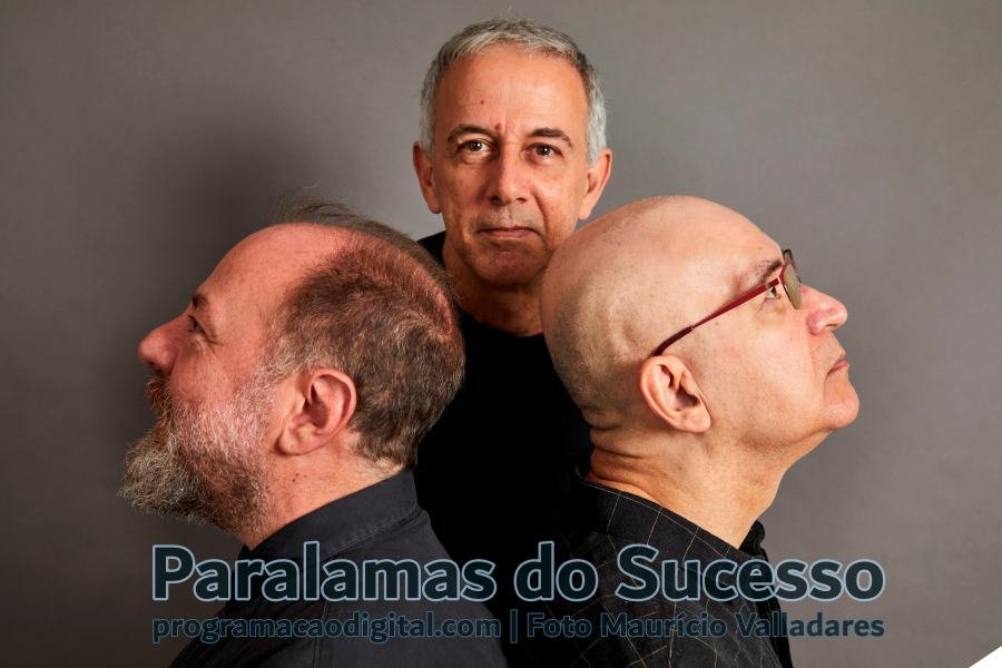 Show Paralamas do Sucesso no Teatro Guaíra em Curitiba