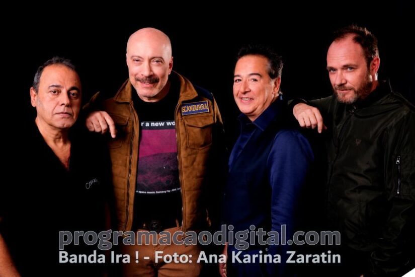 Show da banda Ira no Teatro Positivo em Curitiba