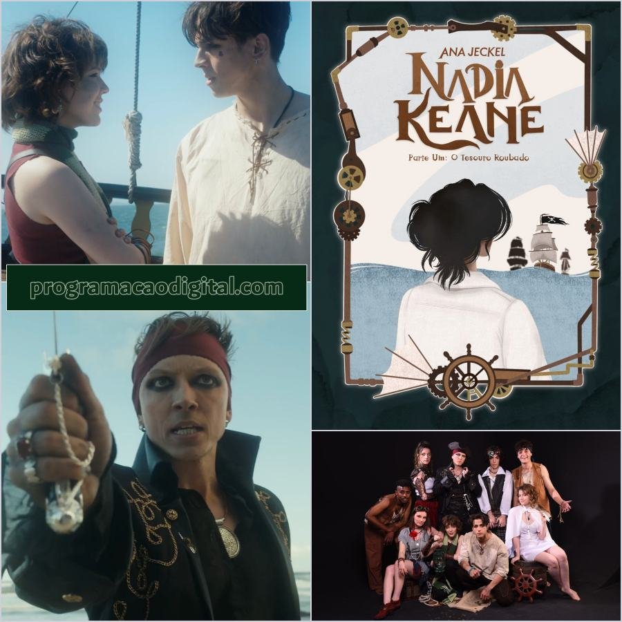 Série adolescente Nadia Keane - programacaodigital.com