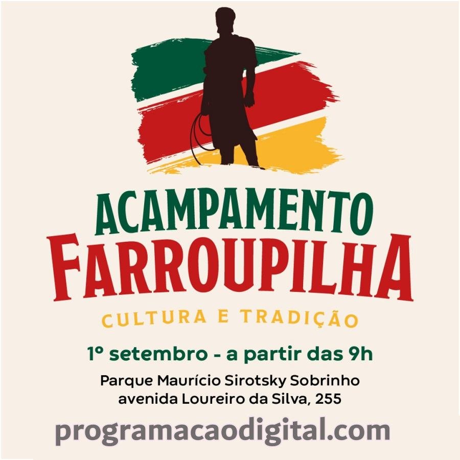 Acampamento Farroupilha 2023 no Parque Harmonia em Porto Alegre - programacaodigital.com