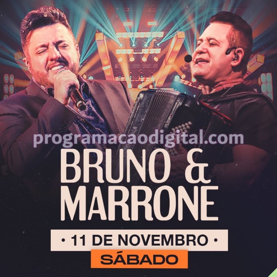 Show Bruno & Marrone no Villa Country em São Paulo - programacaodigital.com