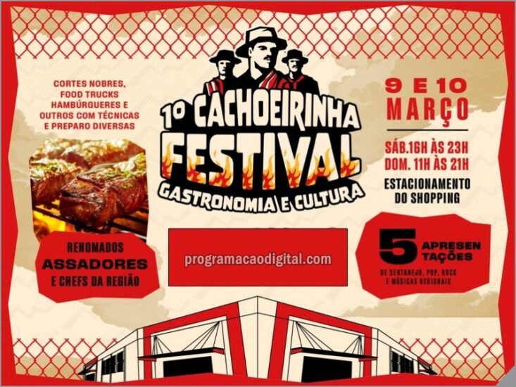 1° Cachoeirinha Festival no Shopping do Vale