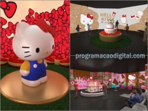 Hello Kitty - 50 Anos de Encanto e Magia no Shopping Vila Olímpia - Programação Digital