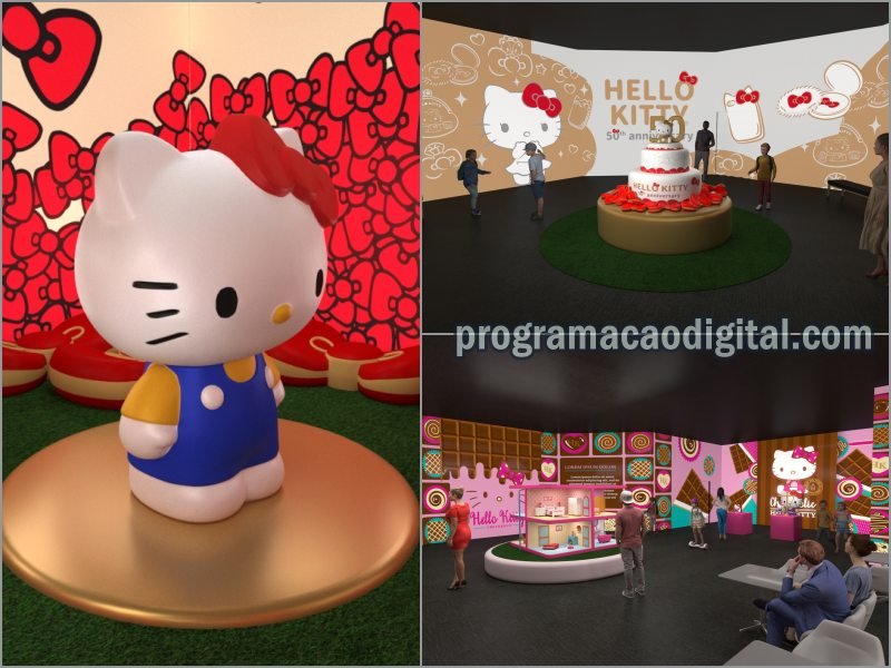 Hello Kitty: 50 Anos de Magia e Encanto - São Paulo