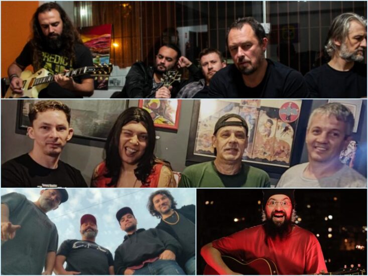 Bandas gaúchas A Ordem Inversa, Flyleaves, Moisés Velhinho e Christian Satã