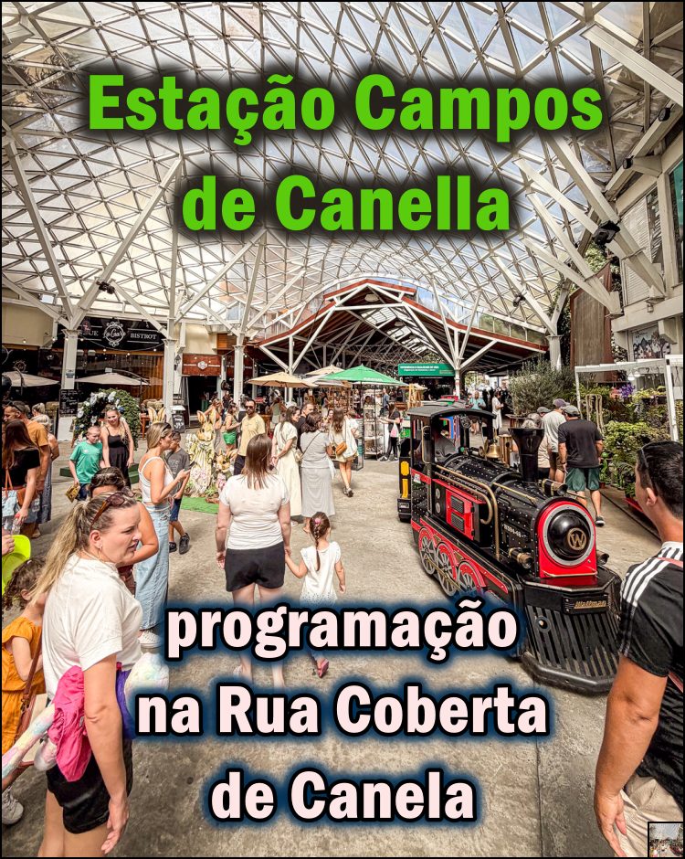Programação Estação Campos de Canella Rua Coberta de Canela - Programação Digital