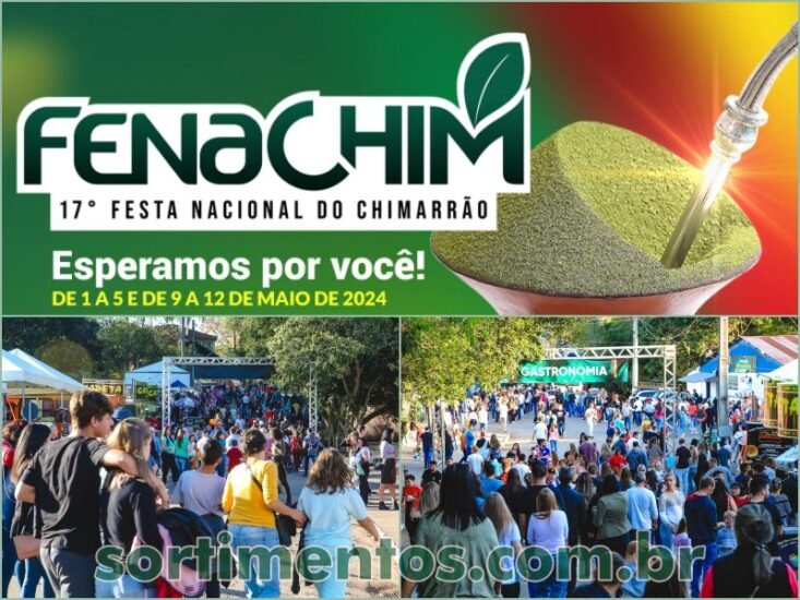 Fenachim 2024 : shows na Festa Nacional do Chimarrão em Venâncio Aires