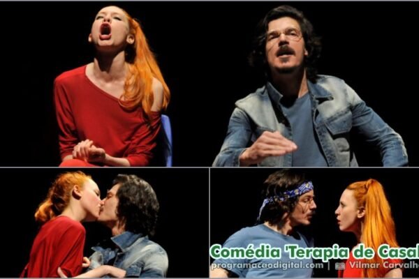 Comédia 'Terapia de Casal' em curtíssima temporada no Teatro CIEE em Porto Alegre