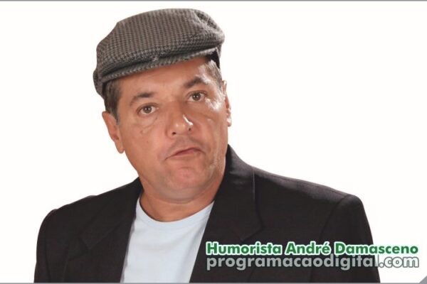 Humorista André Damasceno -Sortimento Programação Digital - programacaodigital.com