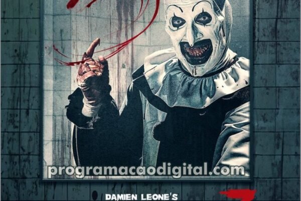 Pôster filme Terrifier 3 - programacaodigital.com