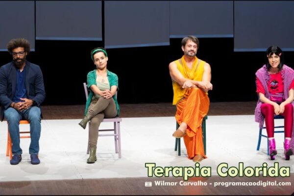 Espetáculo 'Terapia Colorida' em curta temporada no TEATRO CIEE-RS em Porto Alegre