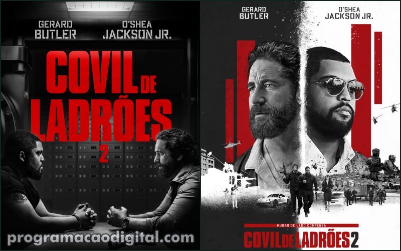 Filme Covil de Ladrões 2 com Gerard Butler e O'Shea Jackson Jr - programacaodigital.com