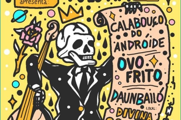 Show com as bandas Voluttà, Calabouço do Androide, Ovo Frito e Daunbailó no Divina Comédia Pub em Porto Alegre