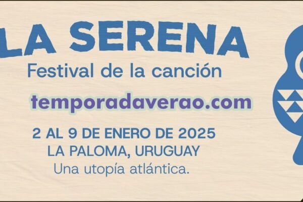 Festival La Serena 2025 em La Paloma - Uruguai