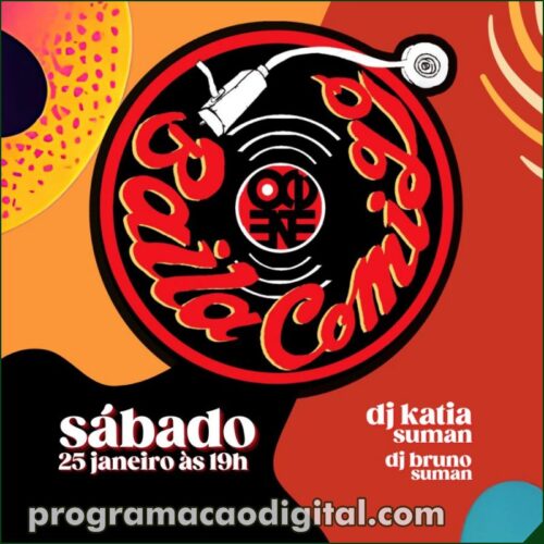 Katia e seu filho, Bruno Suman, comandam a festa Baila Comigo no Bar Ocidente em Porto Alegre