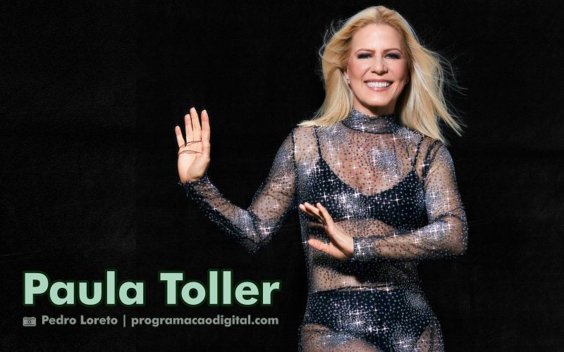 Show da turnê 'Amorosa' de Paula Toller no Guairão em Curitiba