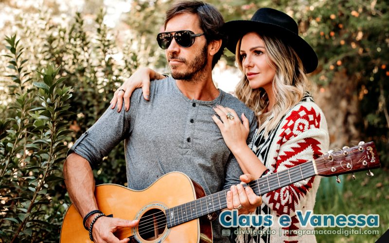 Claus e Vanessa comemoram 25 Anos de carreira com show no Theatro São Pedro em Porto Alegre