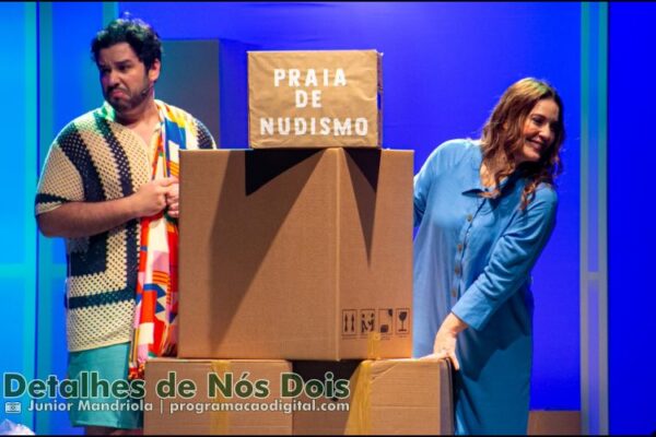 Comédia romântica “Detalhes de Nós Dois”, com Helga Nemetik e Pedro Henrique Lopes