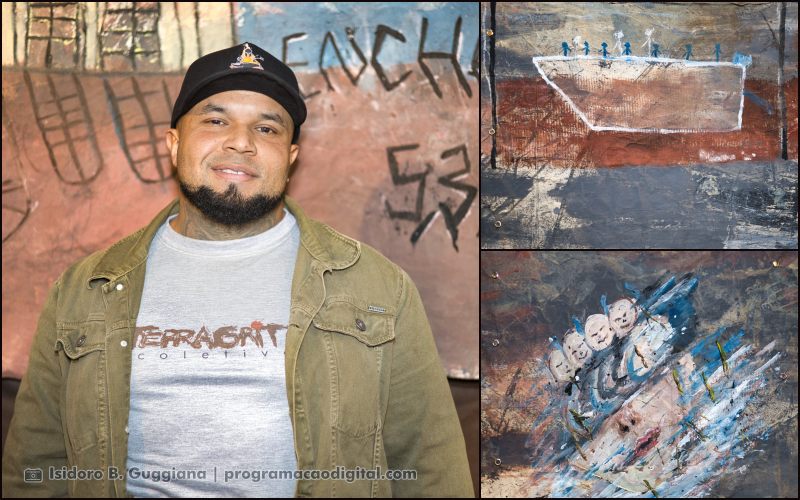 Artista Rafael Nascimento apresenta Mostra Coletivo Terragrita - 17 ODS