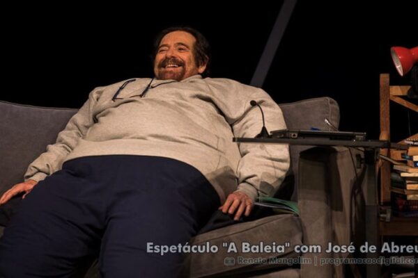 Espetáculo "A Baleia" com José de Abreu - programacaodigital.com