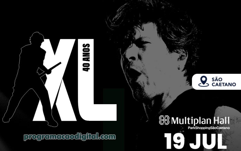 Show Paulo Ricardo no Multiplan Hall São Caetano em São Paulo - programacaodigital.com
