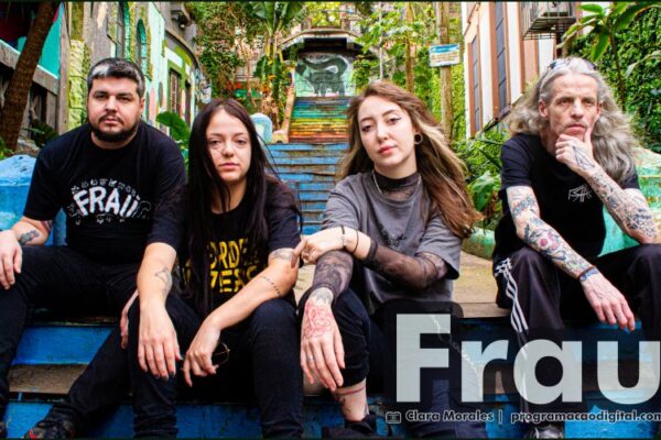 Banda Frau realiza show de lançamento do EP ‘FDP’ no Bar Ocidente em Porto Alegre Banda Frau - Show de lançamento do EP 'FDP' Frau - Desde o Princípio - programacaodigital.com