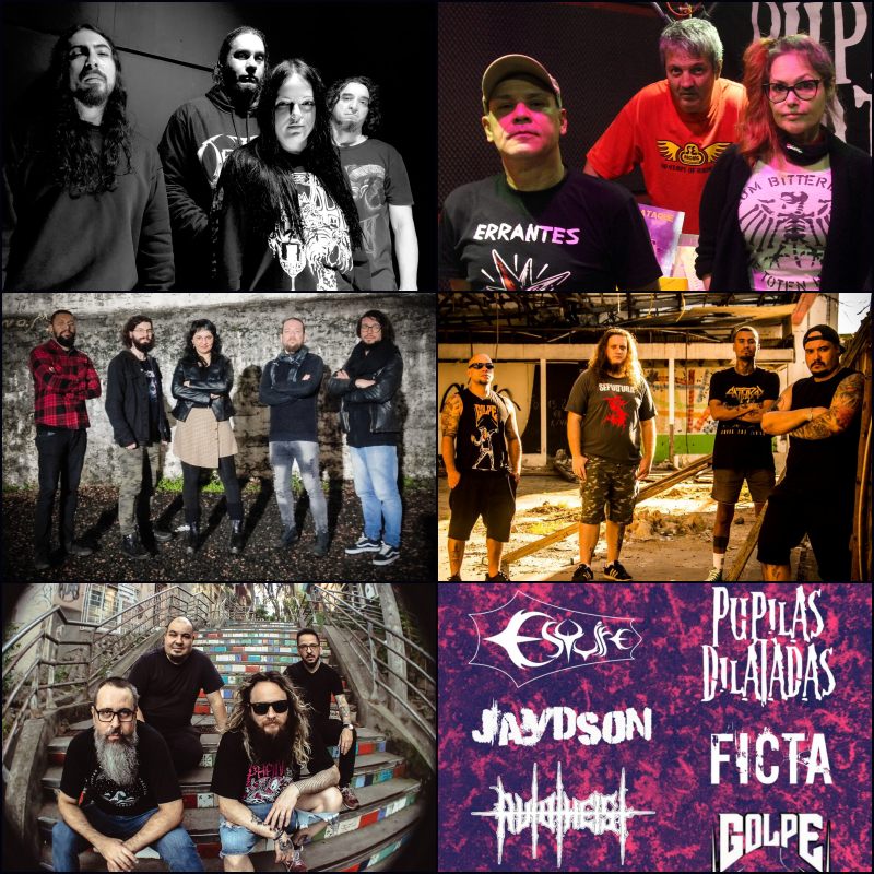 Festival Rocha Dura no Caos Bar, em Porto Alegre, terá show com as bandas Esquife, Jaydson, Ficta, Golpe, Autotheist e Pupilas Dilatadas