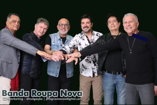 Show Roupa Nova no Multiplan Hall Park Shopping Canoas - programacaodigital.com