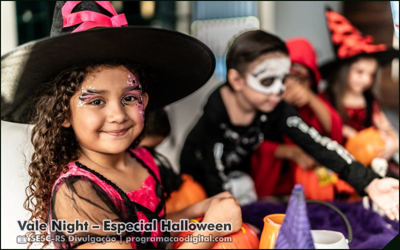 Vale Night – Especial Halloween no Sesc 4º Distrito em Porto Alegre - programacaodigital.com