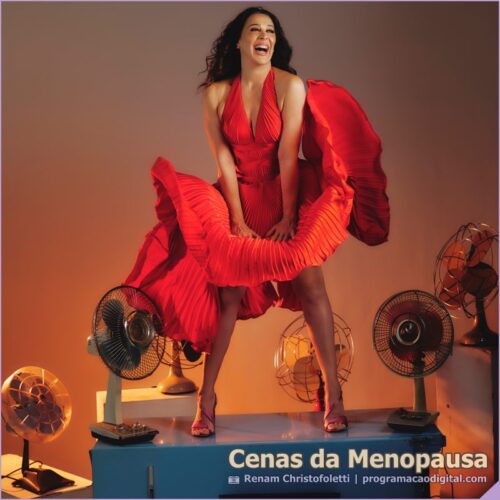 Claudia Raia em Cenas da Menopausa - programacaodigital.com