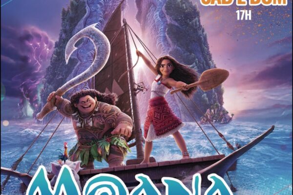 Cia. Ação Contínua apresenta “Moana, Um Mar de Aventuras” no Teatro Grandes Atores no Rio de Janeiro