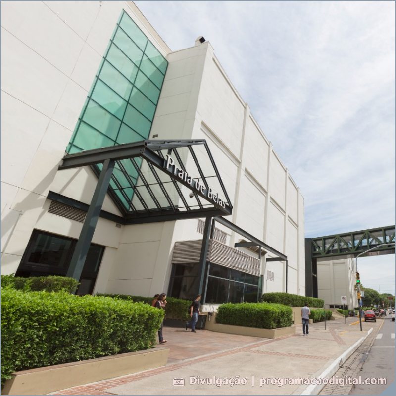 Praia de Belas Shopping em Porto Alegre - Sortimento Programação Digital