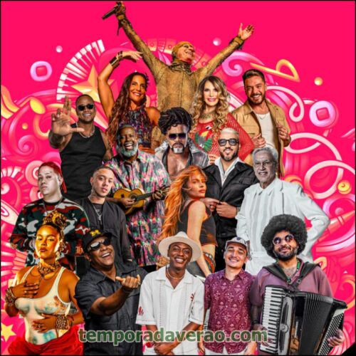 Programação de shows no Verão 2026 de Salvador na Bahia - programacaodigital.com