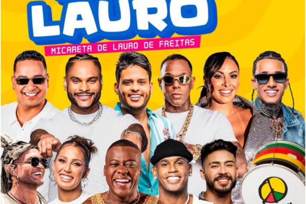 Atrações da Mica Lauro 2026 - micareta em Lauro de Freitas na Bahia - programacaodigital.com