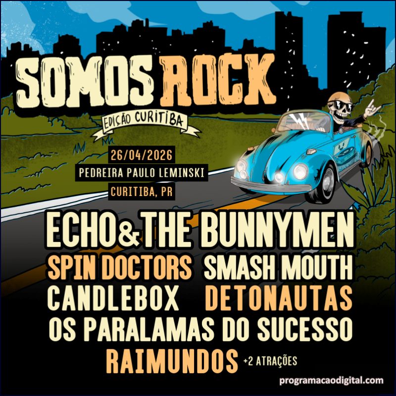 Somos Rock Festival na Pedreira Paulo Leminski em Curitiba - programacaodigital.com