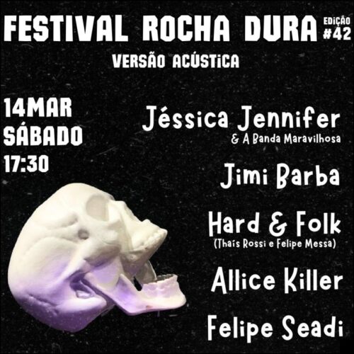 Festival Rocha Dura estreia formato acústico na Casa Preta Estúdio em Porto Alegre - programacaodigital.com