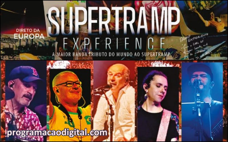 Supertramp Experience Turnê Brasil 2026 - programacaodigital.com